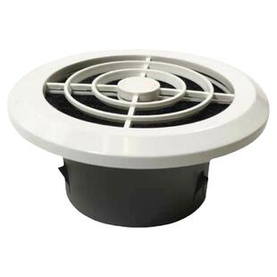 新风系统出风口室内超薄圆形进排气回风口新风口通风换气出风口罩