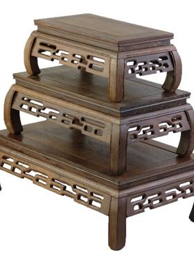 红木摆设新婚庆实用工艺礼物底座