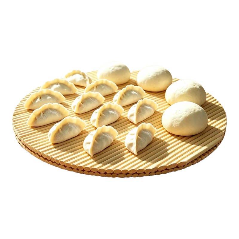天然高粱杆盖垫面食不粘好摆放