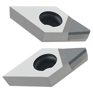 金刚石PCD铣刀片DCGT07/12/09-DR R0.8 35度高光铝用数控车床刀粒