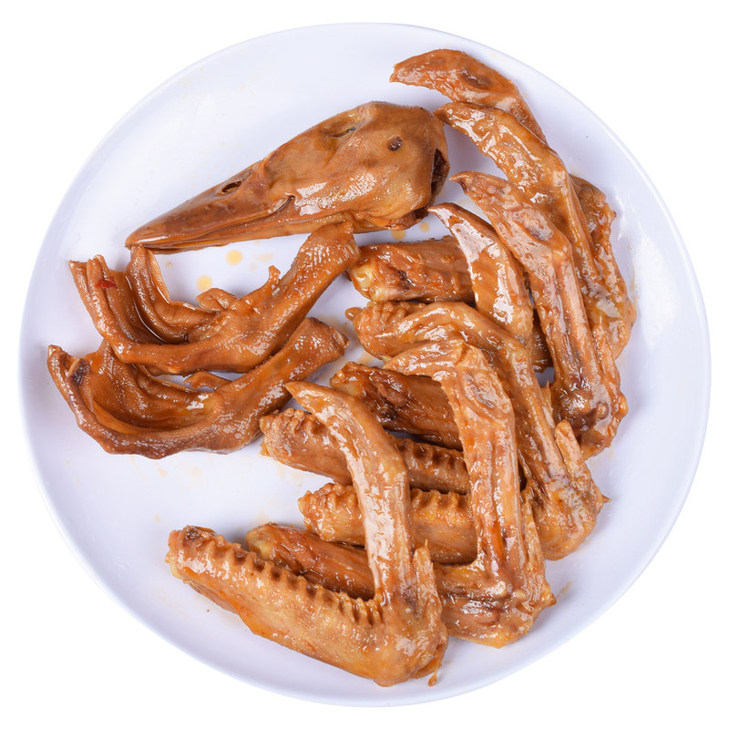 卤水拼盘鸭货熟食鸭肉小吃零食开袋即食卤味鸭掌鸭头鸭翅餐饮商用