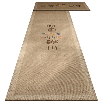 厨房防滑防油地垫耐脏免洗地毯垫