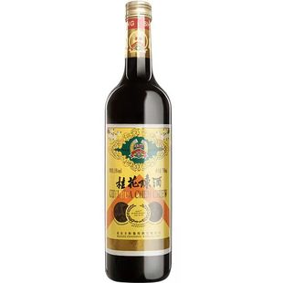 老北京丰收牌桂花陈酒 750ml*2/6特产 甜酒 葡萄酒 红酒 正品包邮