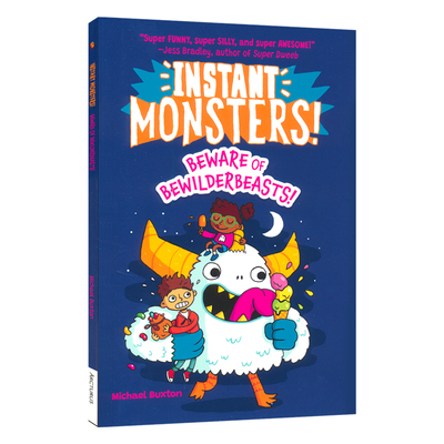 Instant Monsters 怪兽特攻队系列2册 全彩漫画桥梁故事书 图像小说 课外读物 英文原版进口儿童图书