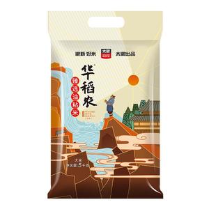 【太粮旗舰店】华稻农油粘米5kg长粒香软大米