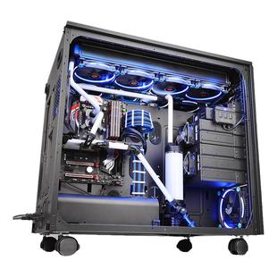 Tt双系统机箱W200双路主板台式电脑水冷图形工作站多硬盘XL-ATX