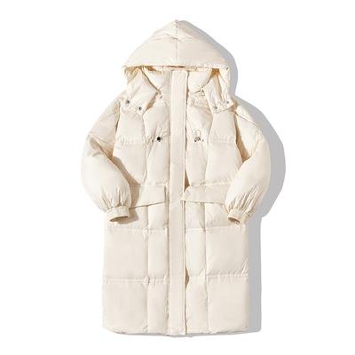 衣品天成防寒黑色休闲宽松羽绒服