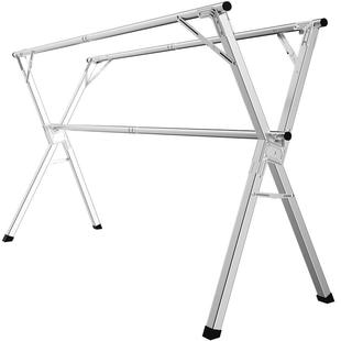 晾衣架落地折叠室内外阳台凉衣架子伸缩可移动家用宿舍晒被子神器