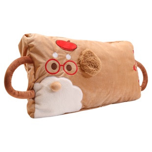 可收纳抱枕毯子二合一办公室午睡毛毯枕头被子两用冬加厚新年礼物