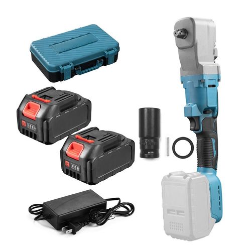 厂家批发狭窄空间扳手手持式新品度电动直角锂电扳手90无刷扳手