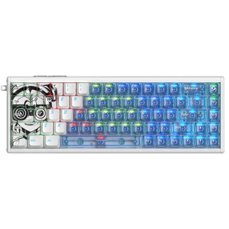 野蛮部落磁轴有线机械键盘AM6Pro