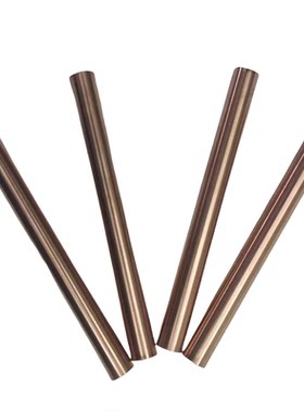 T2紫铜精磨圆棒实心底孔铜棒电极