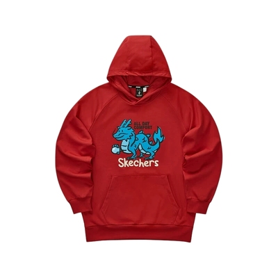 斯凯奇2024年春新款运动套头衫