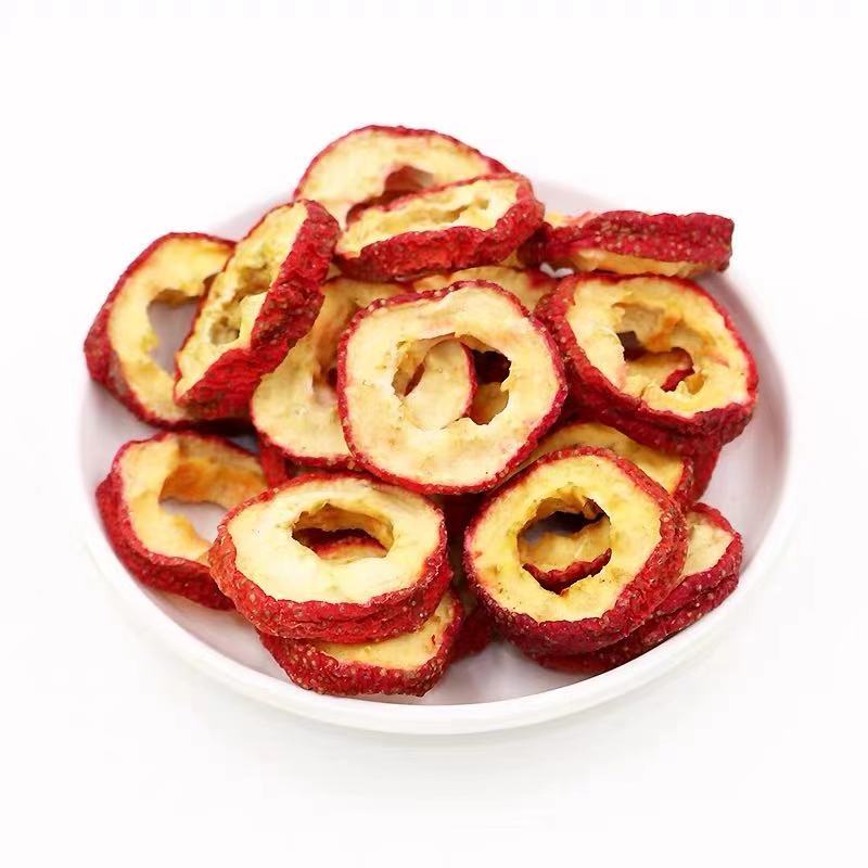 山东青州特产新货山楂干空心圈泡水药食同源花果茶无核去籽散装