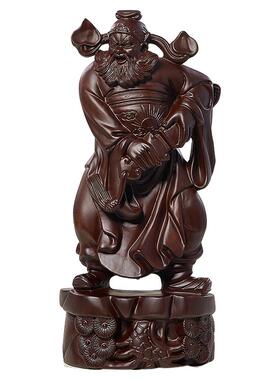 天师钟馗摆件风水工艺品