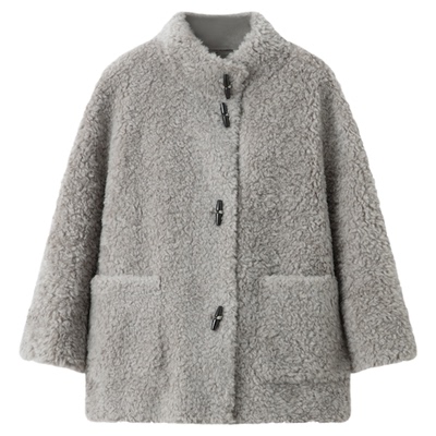 RUISHI芮时100绵羊毛颗粒绒外套