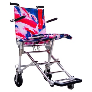 斯途玛飞机轮椅超轻便折叠轮椅车老人手推车旅行代步车旅游