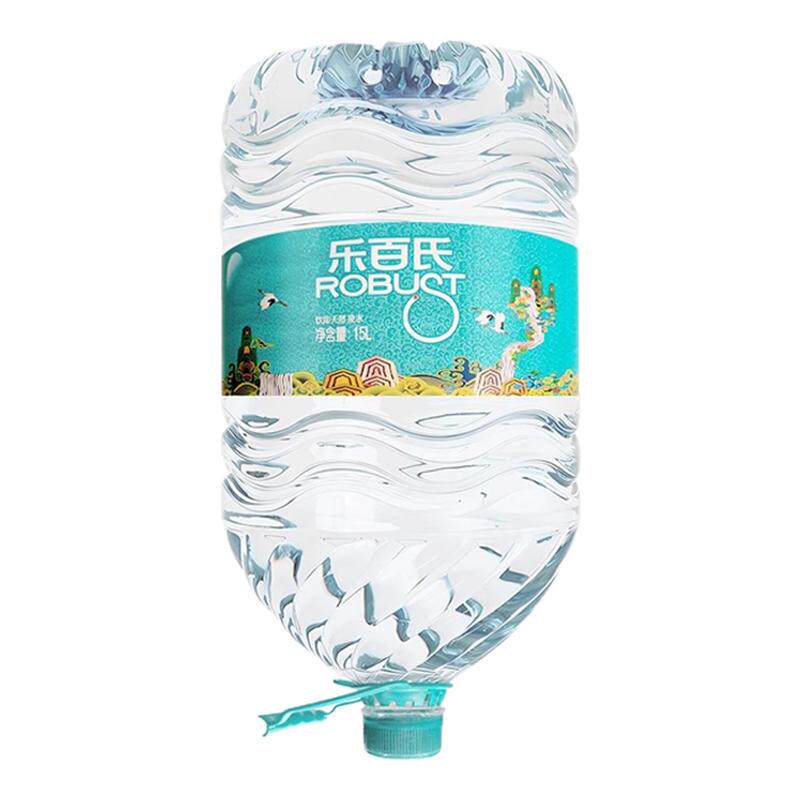 乐百氏天然泉水19/15L*5桶特批价家庭大瓶桶装泡茶饮用水非矿泉水