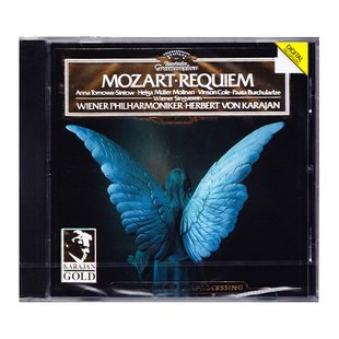 原原进口 Mozart Requiem 莫扎特 安魂曲 卡拉扬 CD 4390232