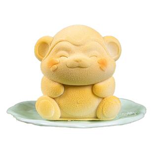 十二生肖模具12属相硅胶磨具食品级鼠牛虎兔龙蛇马羊猴鸡狗猪慕斯