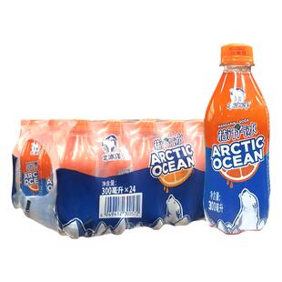 百亿 北冰洋桔汁汽水300ml*24瓶整箱特批价老北京果汁碳酸饮料