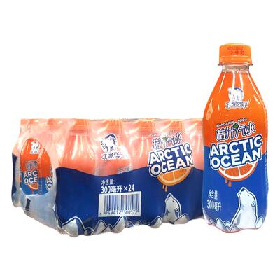 北冰洋桔汁汽水300ml*24瓶整箱