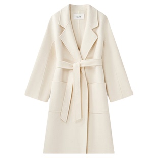 【绵羊毛】Laurel劳芮新款气质优雅羊毛大衣女LWD356D00700