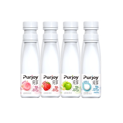 【下拉领补贴】君乐宝纯享酸奶300g*8瓶组合装多口味可选+Q弹爆珠