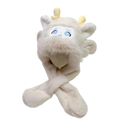 耳朵会动鹿角宝宝帽子冬季超萌