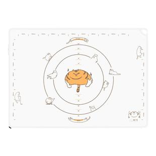 树可冰皮揉面垫透明硅胶加厚食品级和面不粘防滑做馒头包子面板