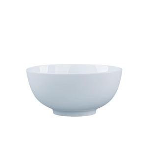 景德镇中式高温白瓷碗家用釉下彩饭碗面碗纯白陶瓷餐具乔迁高级感