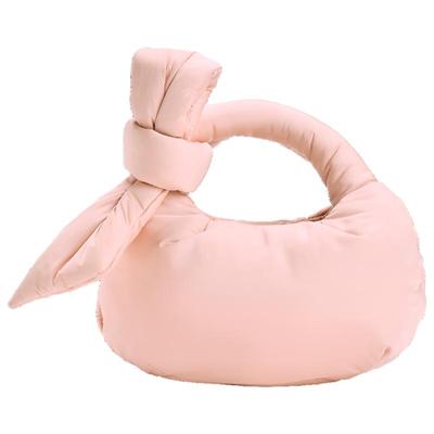 蝴蝶结手提斜挎尼龙托特包