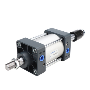 气缸可调行程大推力大缸径气动冲压机汽缸scj40/50/63/80x100-50