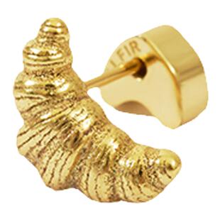 XTASTE Alfir 面包系列耳钉925银镀金 碱水结牛角包法棍设计时尚