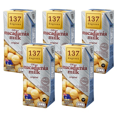 简觅泰国进口137无糖原味夏威夷果奶180ml坚果饮料进口无防腐剂1L