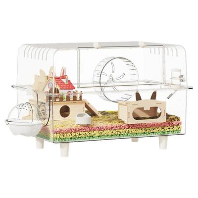 仓鼠豪华别墅超大亚克力透明笼子