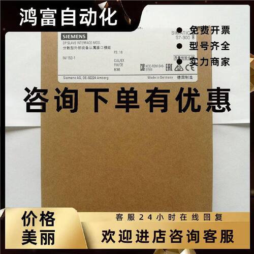 议价6ES7195-3AA10-0XA0全新6ES71953AA100XA0