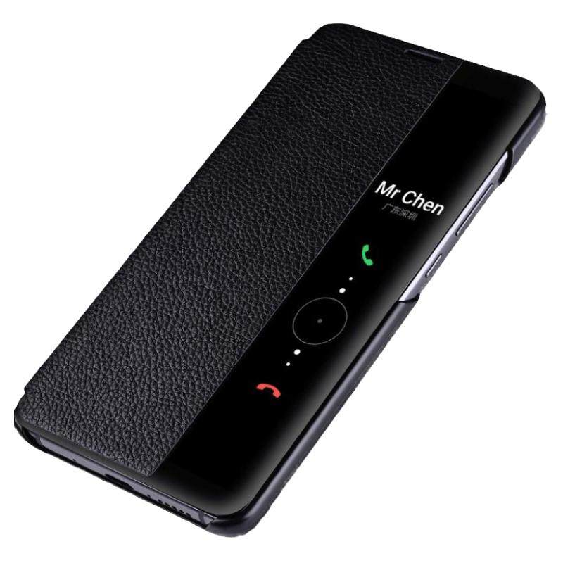 适用华为mate10手机壳 mate10pro保护套P10Plus皮套翻盖式mate30全包真防摔保护mate40简约mate50商务mate70