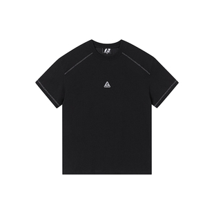 FORNINES速干正肩短袖T恤男款夏季上衣女潮牌凉感运动半袖打底衫