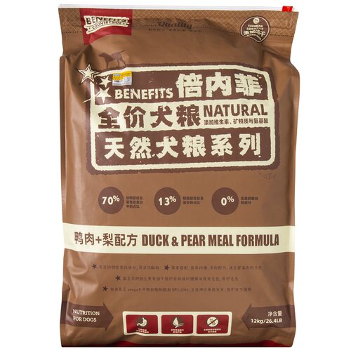 倍内菲柴犬幼犬全价无谷冻干鸡肉牛羊肉深海鱼狗粮鸭肉梨12公斤