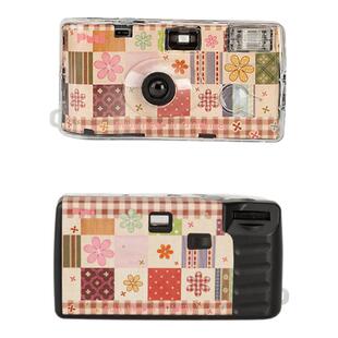 puui原创生活复古时光机傻瓜一次性胶卷相机彩色冲洗胶片插画礼物