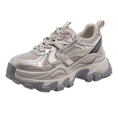 骆驼女鞋2026春季新款老爹鞋