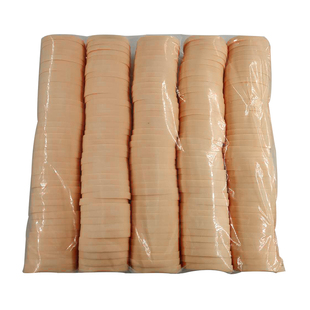 200片装包邮儿童影楼化妆师用一次性干湿两用海绵方形圆形化妆扑