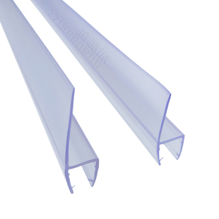 淋浴房配件宾馆酒店浴室玻璃推拉移门h型密封条防风挡水封边胶条