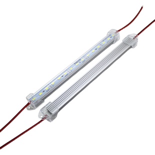led硬灯条12v24v伏5730高亮贴片珠宝手机展柜货架机床仪器设备24v
