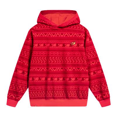 Lining/李宁正品日进斗金系列男女同款宽松长袖运动套头衫AAEU001