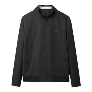 【三防】海澜之家轻商务时尚立领夹克25春夏新易打理刺绣外套男款