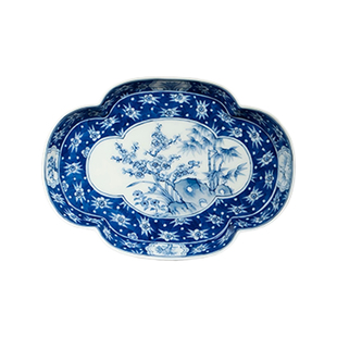 【麻子大师】三勤堂青花壶承手绘陶瓷茶托盘高档个人专用底托送礼