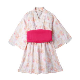 Augelute女童和服裙子中大童女宝宝日系浴衣连衣裙洋装套装