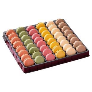 蒂艺茗法式马卡龙甜点48枚批发装正宗法国手工饼干小蛋糕网红零食